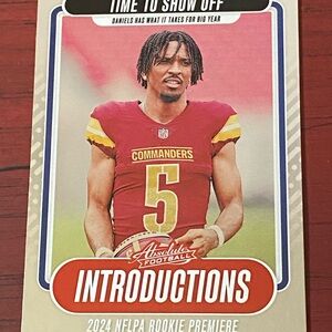 Jayden Daniels, RC, 2024 Absolute, Introductions